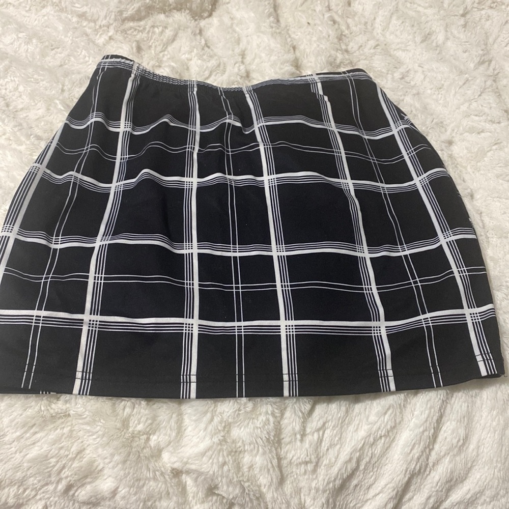 Plaid skirt